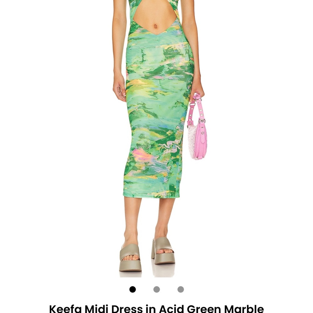 Cut out sexy midi dress